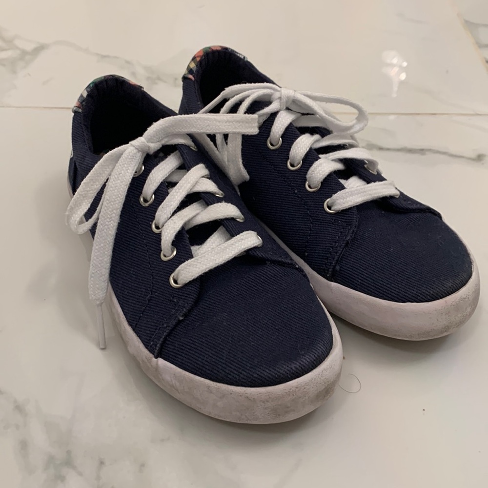 Sperry top-sider navy girls sneakers size 13